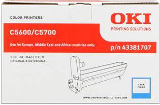 OKI originál valec C5600/C5700 cyan