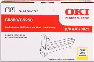 OKI originál valec C5850/C5950, MC560 yellow