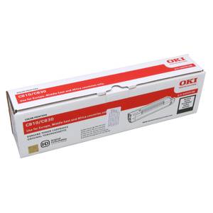OKI originál toner C810/C830 black - 44059108