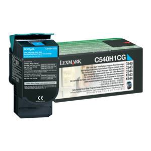 LEXMARK originál toner C540,C543,C544,X543,X544 Cyan 2K - C540H1CG