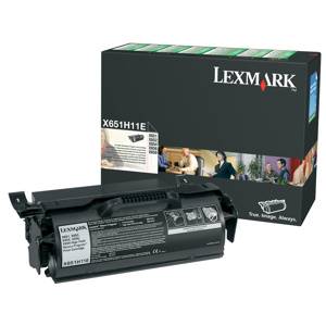 LEXMARK originál toner black pre X651, X652, X654, X656, X658 (25.000 str) - X651H11E