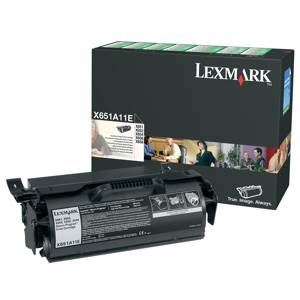 LEXMARK originál toner black pre X651, X652, X654, X656, X658 (7.000 str) - X651A11E