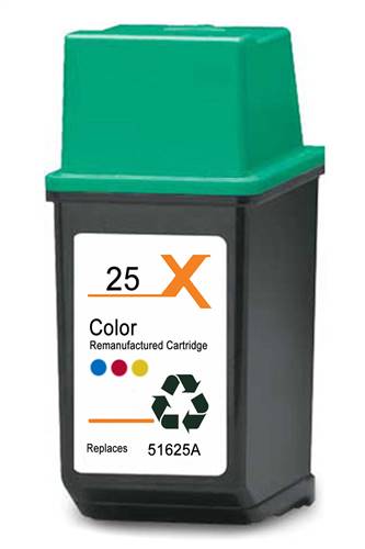 Renovovaná kazeta pre HP 25 /51625AE Color 540 strán