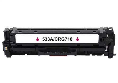 Kompatibilný toner pre HP CC533A/CE413A/CF383A/Canon CRG-718 Magenta 2800 strán