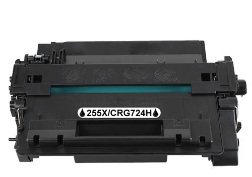 Kompatibilný toner pre HP 55X/CE255X/Canon CRG-724H Black 12500 strán