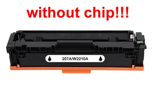 Kompatibilný toner pre HP 207A/W2210A-No Chip! Black 1350 strán POZOR kazeta bez čipu