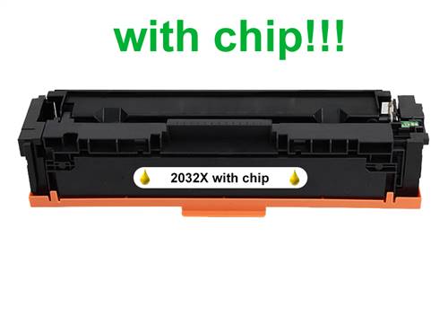 Kompatibilný toner pre HP 415X/W2032X-Plne funkčný čip! Yellow 6000 strán