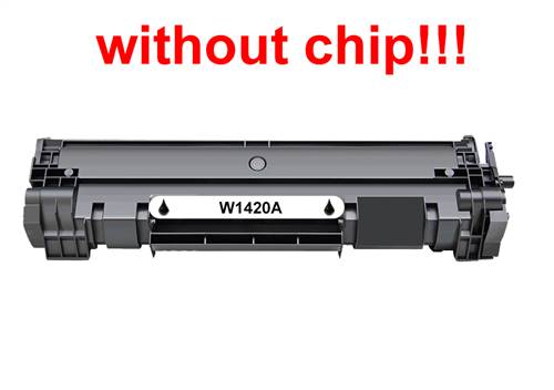 Kompatibilný toner pre HP 142A/W1420A-No Chip! Black. POZOR kazeta bez čipu 950 strán