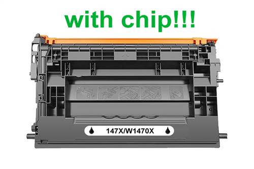 Kompatibilný toner pre HP 147X/W1470X-Plne funkčný čip! Black 25200 strán