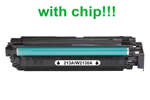 Kompatibilný toner pre HP 213A/W2130A-Plne funkčný čip! Black 3500 strán