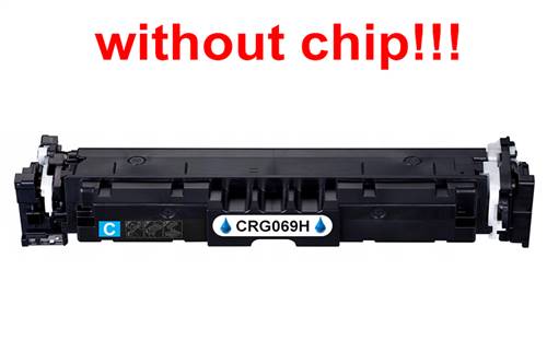 Kompatibilný toner pre Canon CRG-069H bez čipu! Cyan 5500 strán