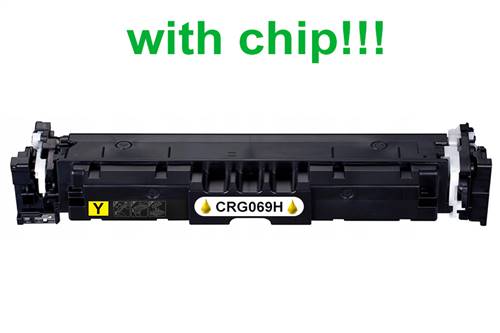 Kompatibilný toner pre Canon CRG-069H s čipom! Yellow 5500 strán