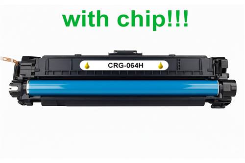 Kompatibilný toner pre Canon CRG-064H s čipom! Yellow 10400 strán
