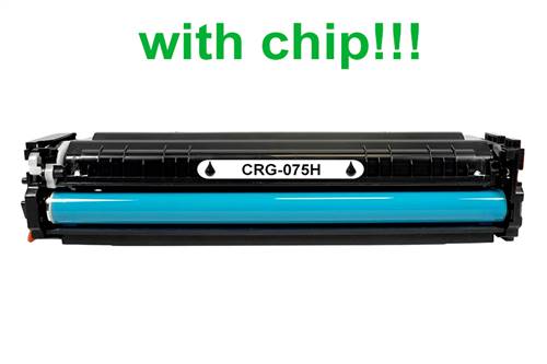 Kompatibilný toner pre Canon CRG-075H s čipom ! Black / 6369C002 3500 strán