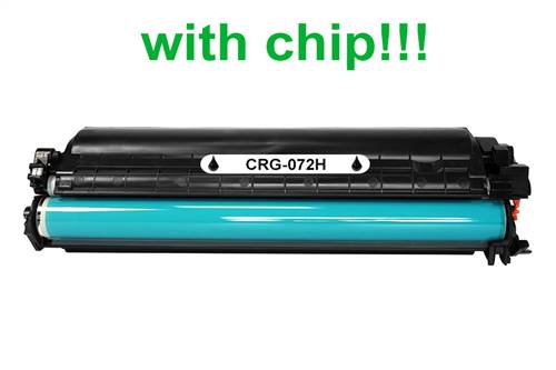 Kompatibilný toner pre Canon CRG-072H s čipom ! Black / 5648C002 4100 strán