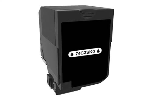 Kompatibilný toner pre Lexmark 74C2SKE /0 Black 7000 strán