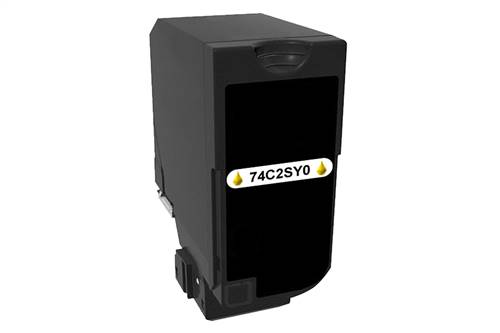 Kompatibilný toner pre Lexmark 74C2SYE /0 Yellow 7000 strán