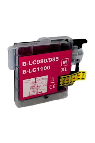Kompatibilná kazeta pre Brother LC980M/LC985M/LC1100 Magenta 450 strán