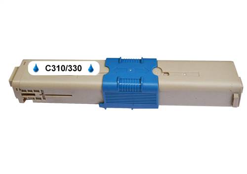 Kompatibilný toner pre OKI C310/C330/C510/C530 Cyan /44469706 2000 strán