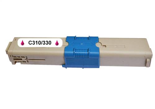 Kompatibilný toner pre OKI C310/C330/C510/C530 Magenta /44469705 2000 strán