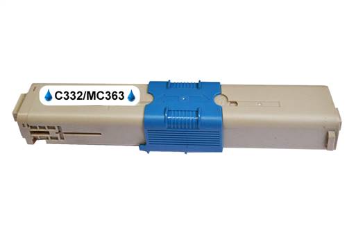 Kompatibilný toner pre OKI C332/MC363 Cyan /46508711 3000 strán