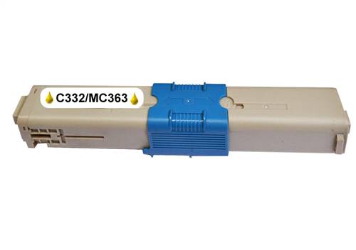 Kompatibilný toner pre OKI C332/MC363 Yellow /46508709 3000 strán