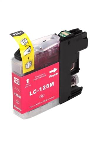 Kompatibilná kazeta pre Brother LC125XL Magenta 980 strán