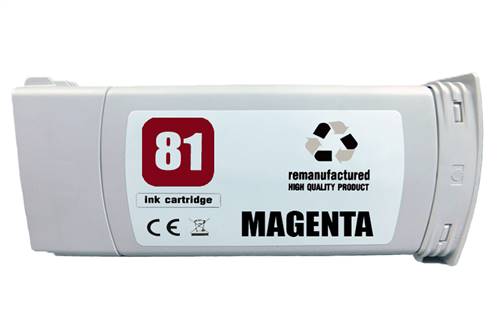 Renovovaná kazeta pre HP 81 /C4932A Magenta Premium
