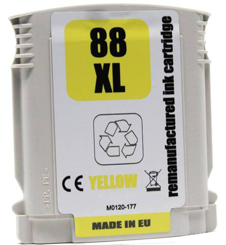 Renovovaná kazeta pre HP 88XL /C9393AE Yellow Premium 1880 strán