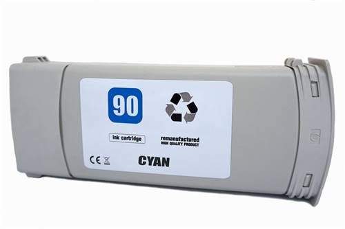 Renovovaná kazeta pre HP 90 (400ml) /C5061A Cyan Premium