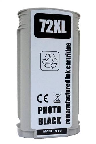 Renovovaná kazeta pre HP 72 (130ml) /C9370A Photo Black Premium