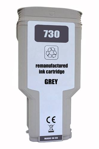 Renovovaná kazeta pre HP 730 (300ml) /P2V72A Grey Premium