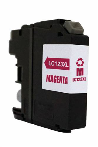 Renovovaná kazeta pre Brother LC-123XL Magenta Premium 450 strán