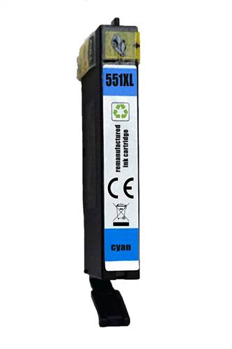 Renovovaná kazeta pre Canon CLI-551XL Cyan Premium 695 strán