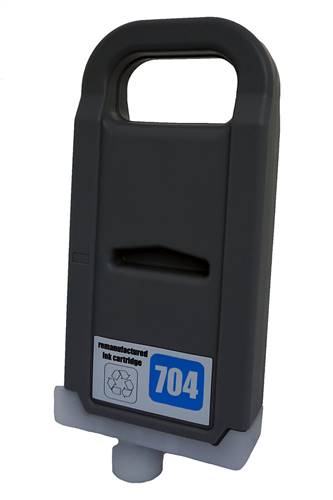 Renovovaná kazeta pre Canon PFI-704C (700ml) /3862B001 Cyan Premium