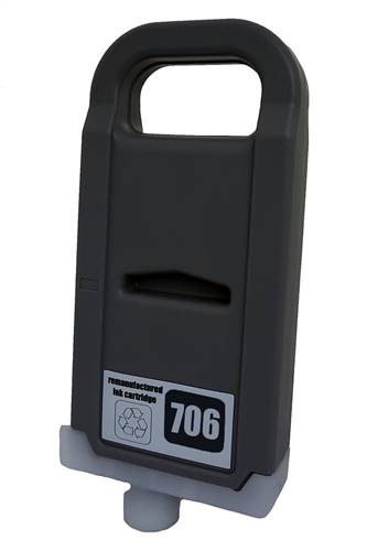 Renovovaná kazeta pre Canon PFI-706BK (700ml) /6681B001 Black Premium