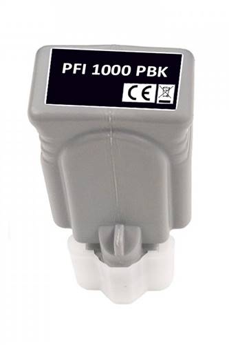 Renovovaná kazeta pre Canon PFI-1000PBK /0546C001 Photo Black Premium 2205 strán
