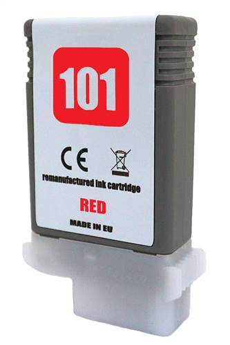 Renovovaná kazeta pre Canon PFI-101R (130ml) /0889B001 Red Premium