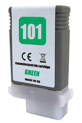 Renovovaná kazeta pre Canon PFI-101G (130ml) /0890B001 Green Premium