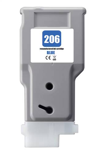 Renovovaná kazeta pre Canon PFI-206B (300ml) /5311B001 Blue Premium