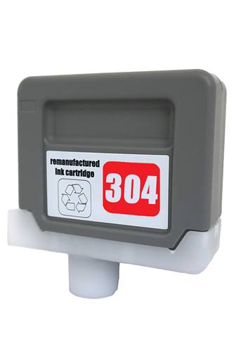 Renovovaná kazeta pre Canon PFI-304R (330ml) /3855B001 Red Premium