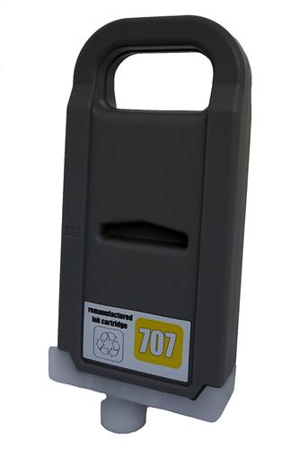 Renovovaná kazeta pre Canon PFI-707Y (700ml) /9824B001 Yellow Premium